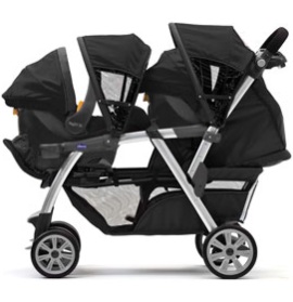 chicco double stroller