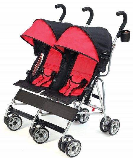 best compact double stroller